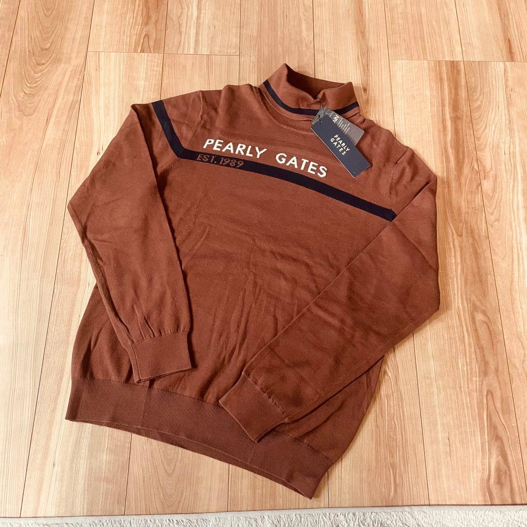 【新品】PEARLY GATES セーター ニット サイズ6 XL パーリゲイツ