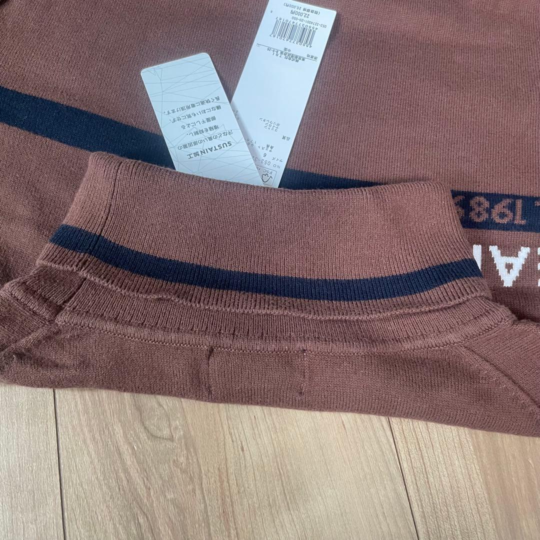 【新品】PEARLY GATES セーター ニット サイズ6 XL パーリゲイツ