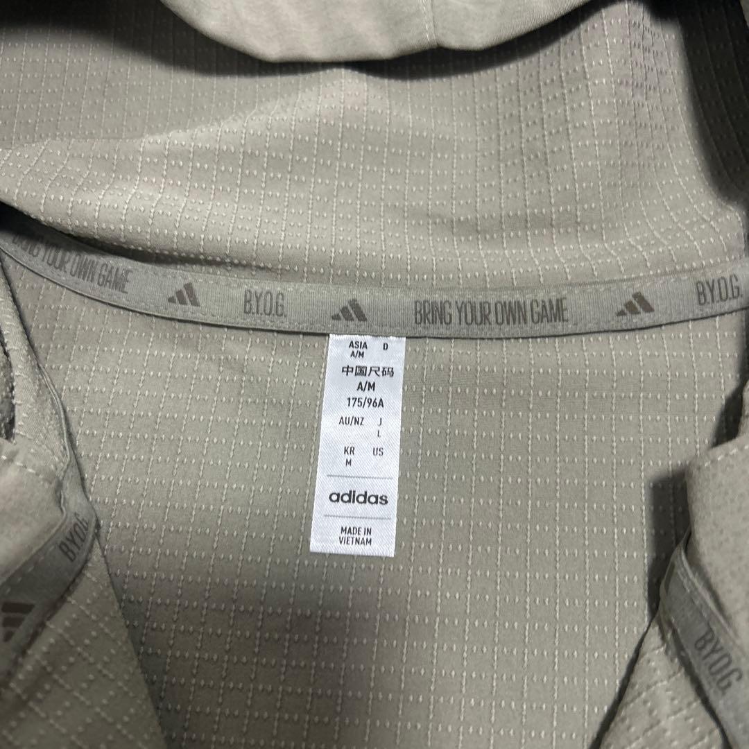 ✨週末限定価格✨新品アディダスゴルフ　撥水 長袖アノラックフーディージャケット