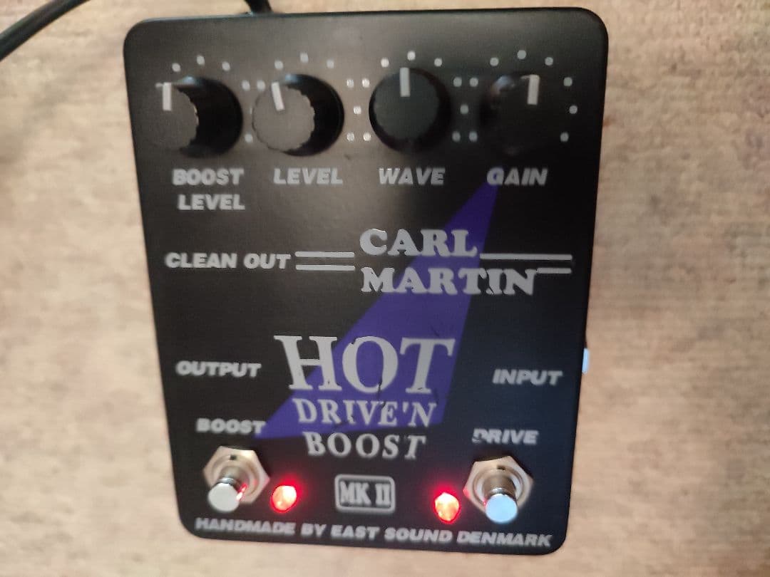 ギター Carl Martin HOT DRIVE'N BOOST