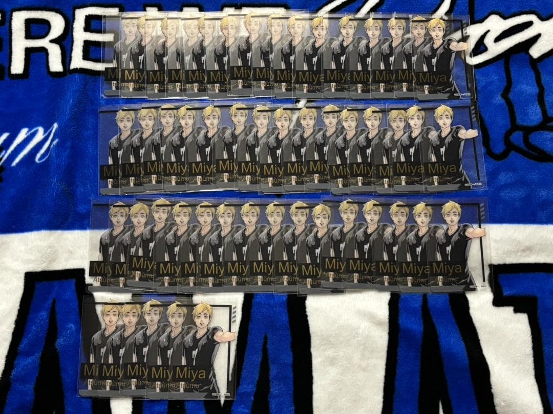 宮侑　箔押しクリアカードコレクション　ハイキュー