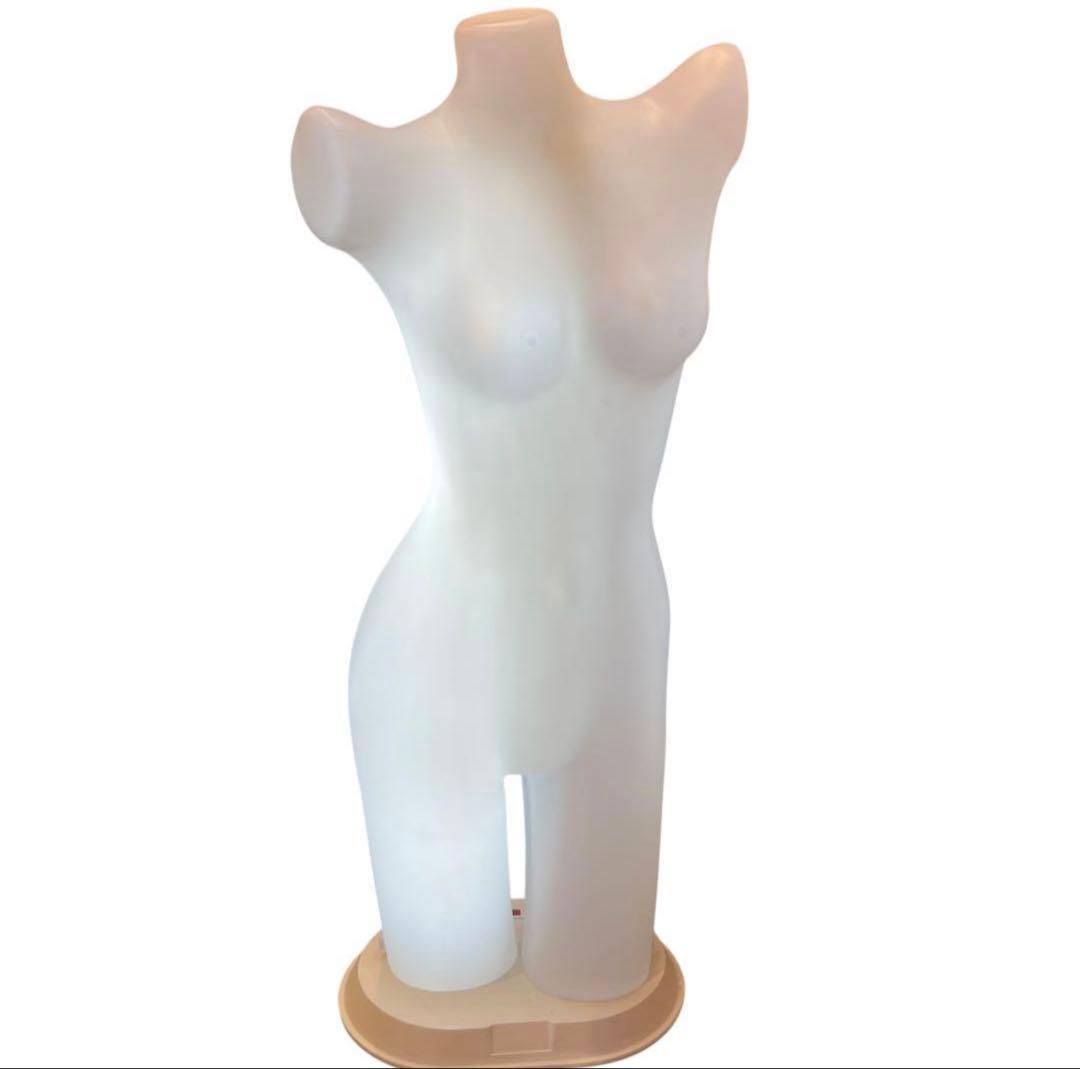 電飾トルソー（マネキン）レディース 半身 レア