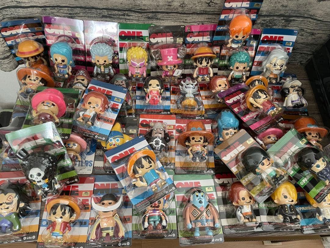 送料無料　新品未開封　プライズ　ワンピース　インブリスター フィギュア 45種類