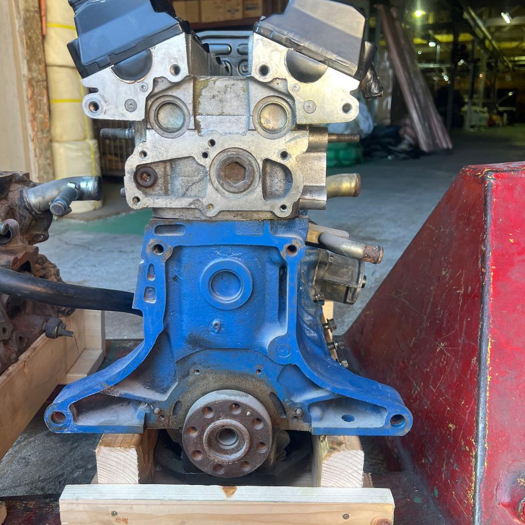 メカチューン エンジン 2機 日産CA18 機械式 ターボ 本体 シルビア