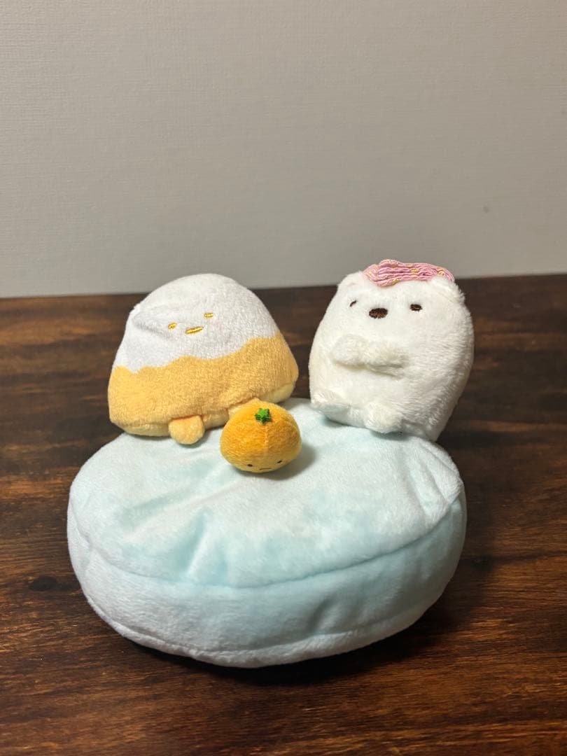 【希少】すみっコぐらし すみっコの湯 やま しろくま てのりぬいぐるみ