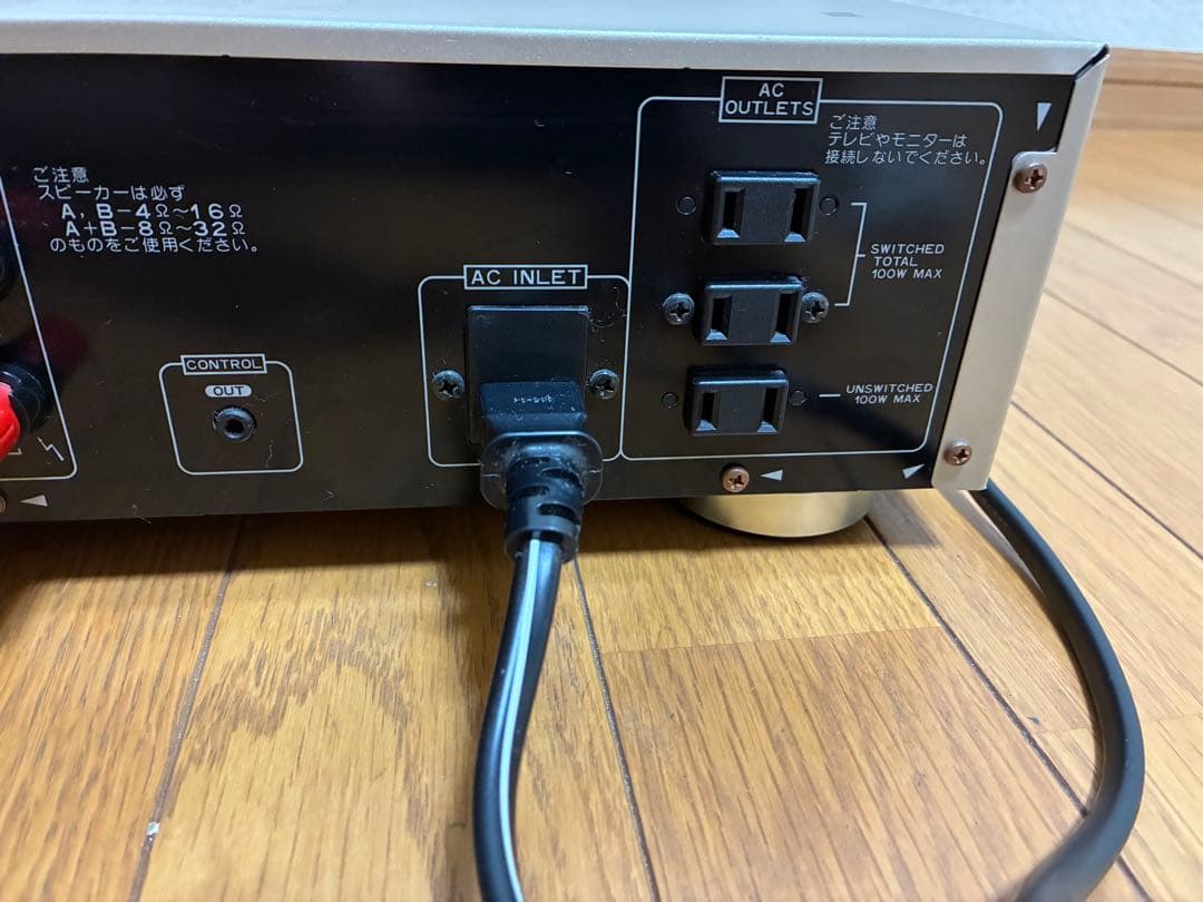 音出し＆動作確認OK パイオニアPioneer A-D3 ステレオアンプ動作