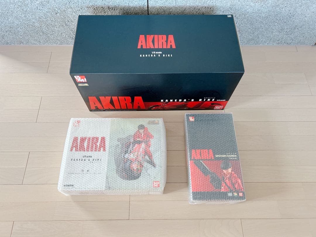 【新品未使用】 AKIRA 金田のバイク1/6 project BM 3点セット