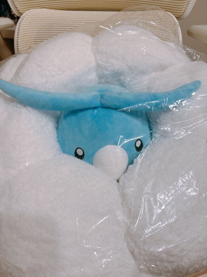 ポケセン上海限定 チルット ぬいぐるみ 抱き枕 ふわふわ