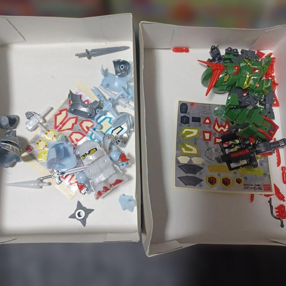 BB戦士　ガンダム　sd戦国伝　プラモデル　ジャンク　大量　レトロ　24箱