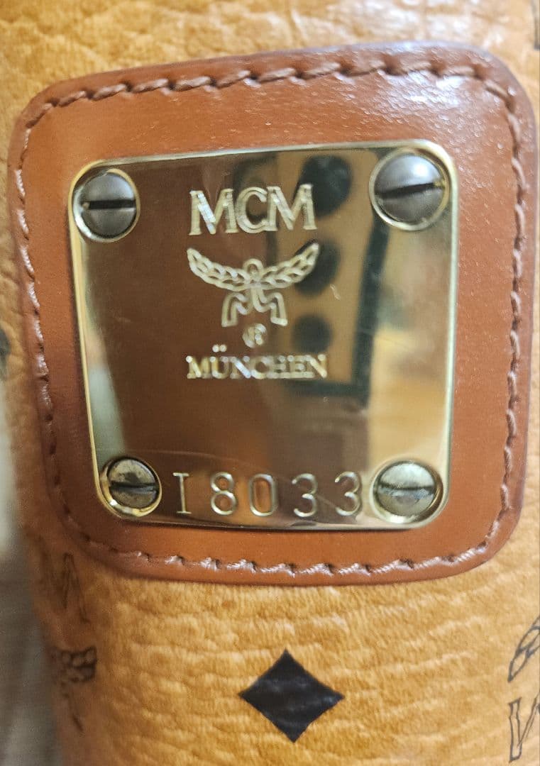 希少品 MCM エムシーエム ゴルフバック ヴィンテージ
