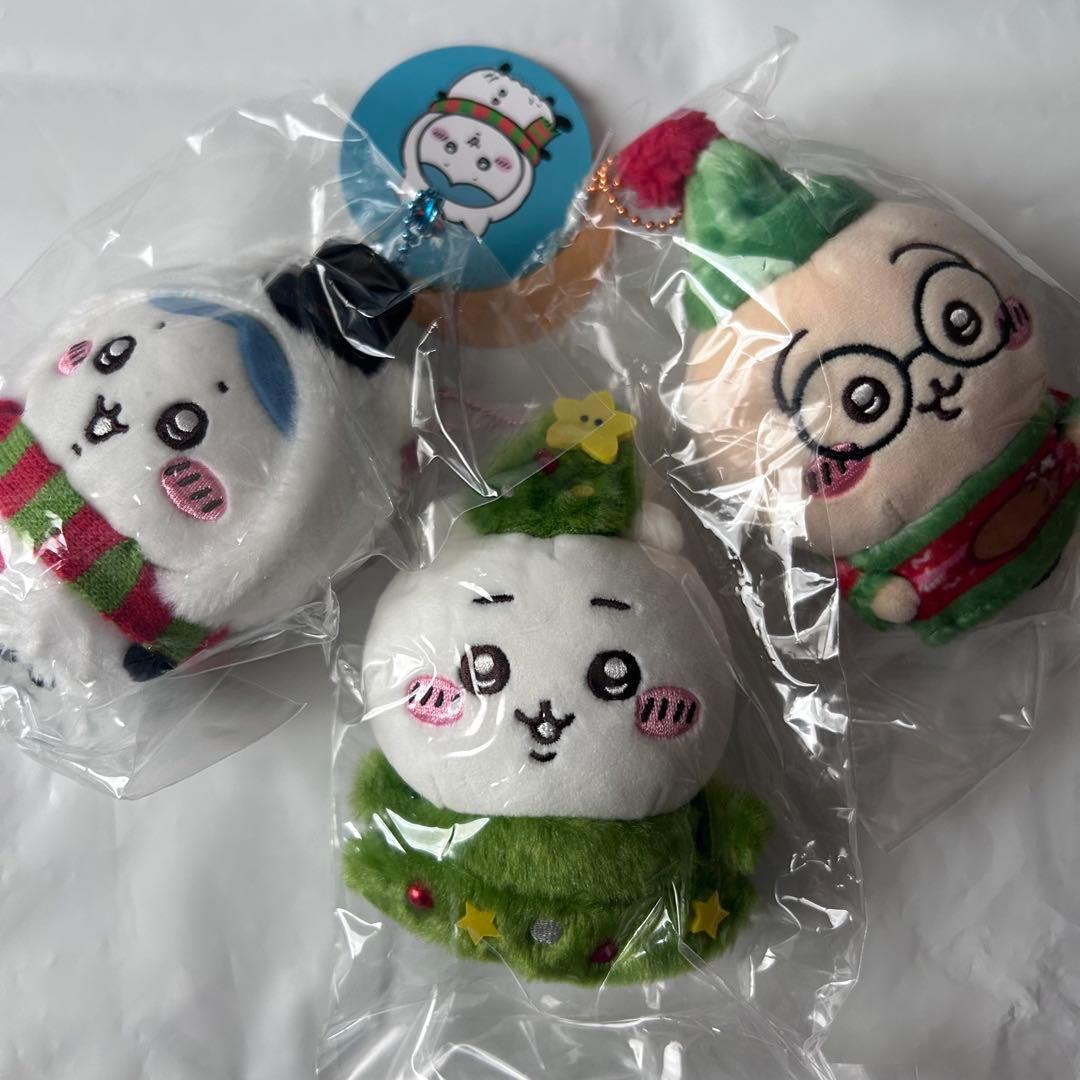 ちいかわ ハッピーホリデーなマスコット クリスマス 3点