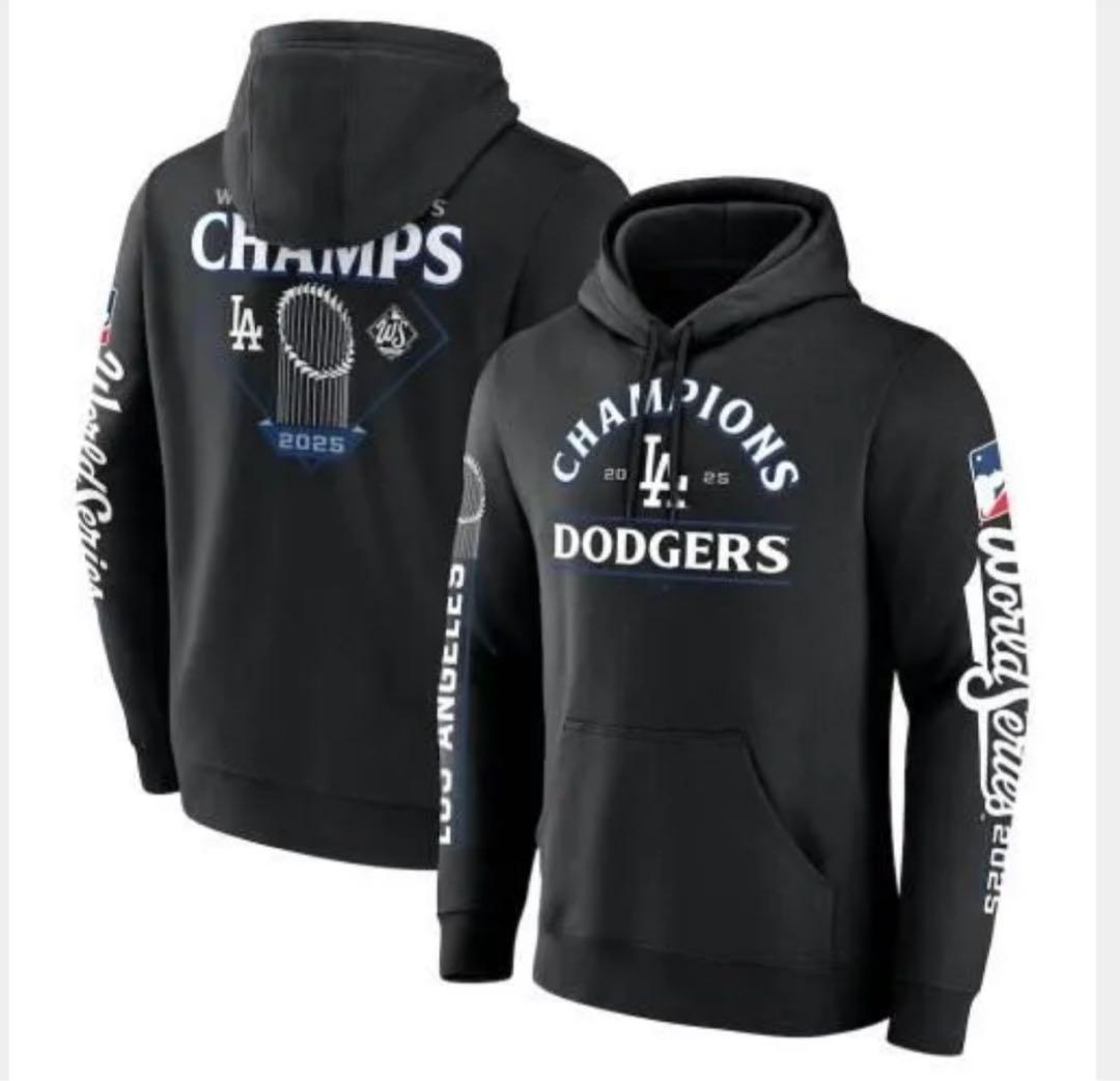 【完売品】ロサンゼルス・ドジャース ワールドシリーズ　チャンピオンフーディ