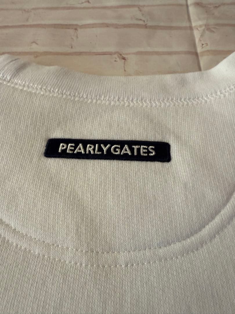 PEARLY GATES ミッキーマウスコラボ トレーナー サイズ4 裏起毛