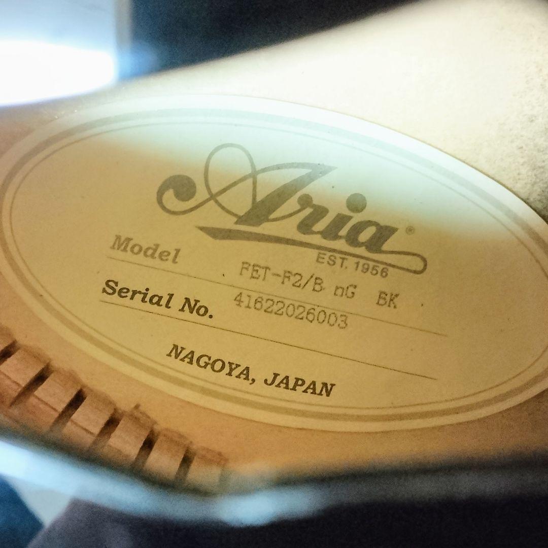美品　ARIA　FET-F2/B nG　エレアコギター