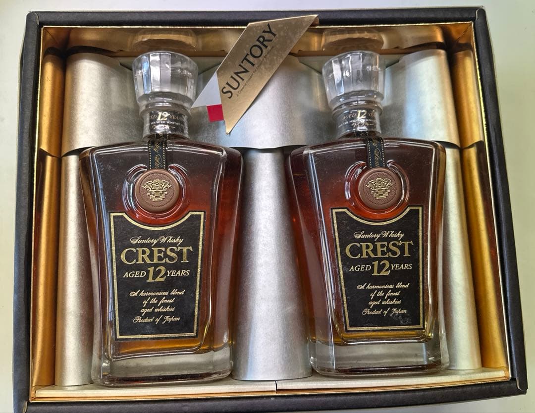SUNTORY CREST 12 YEARS 2本セット
