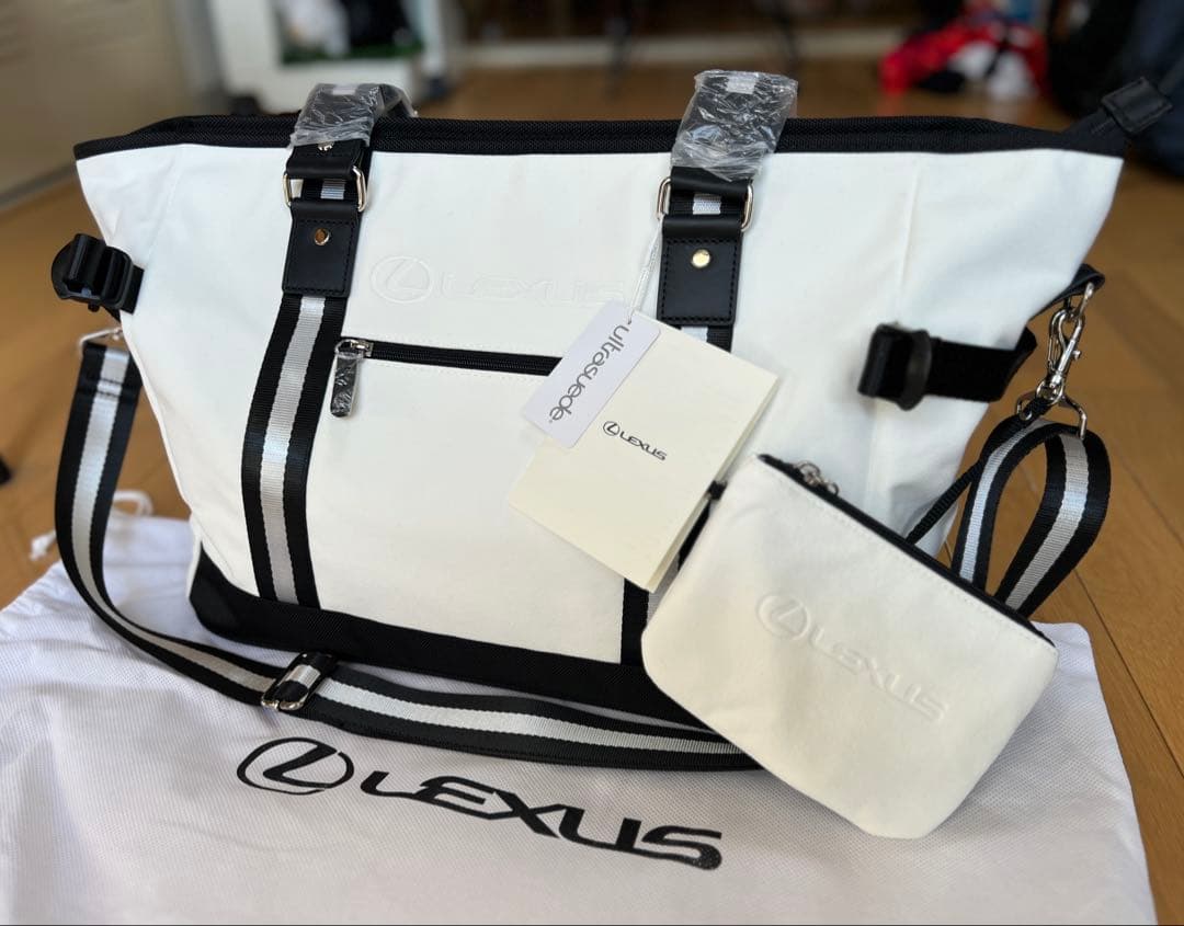 【たき】LEXUS レクサス ウルトラスエード ゴルフ トートバッグ