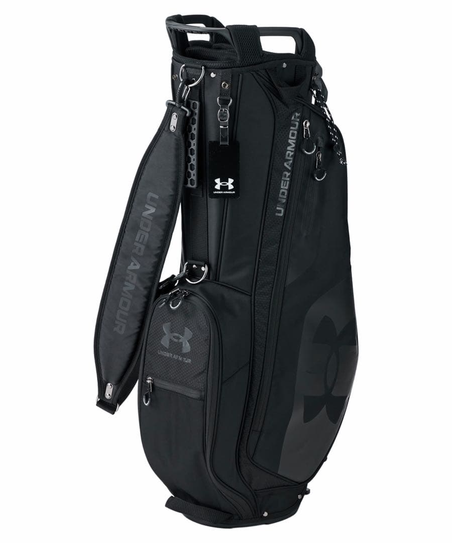 【新品未使用】アンダーアーマー ドライブ スタンド バッグ ゴルフ　白　緑　黒