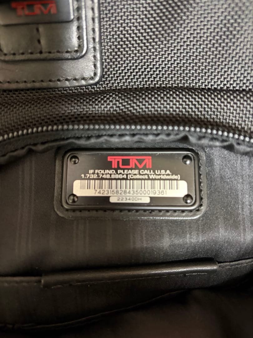 ビジネスバッグ ブラックTUMI 22340DH ALPHA BRAVO