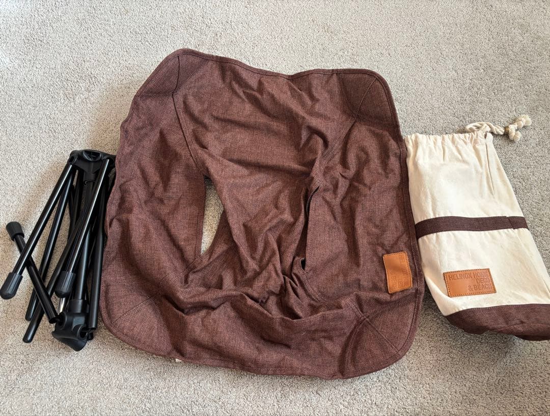 【美品】Helinox Deco & Beach コンフォートチェア 2脚セット