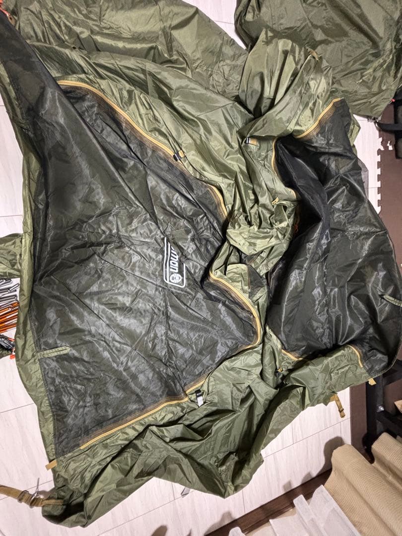 Amazon限定　Coleman ツーリングドームＬＸ　自作アルミポール付き