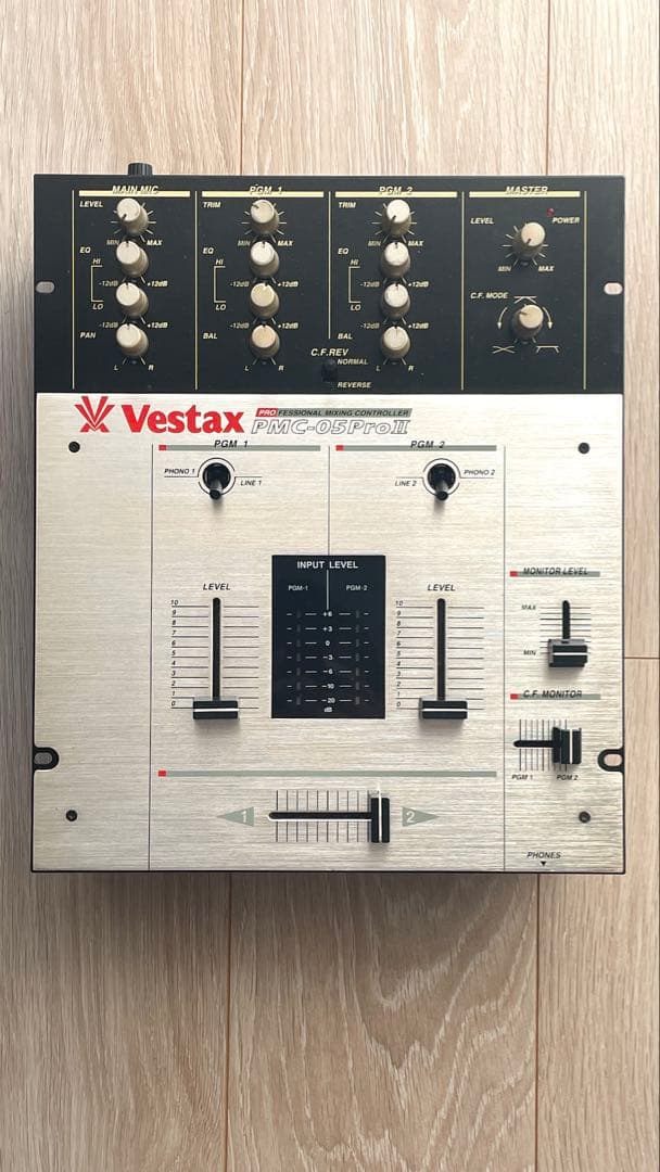 【音出確認済•純正アダプター付】VESTAX PMC-05Pro ll