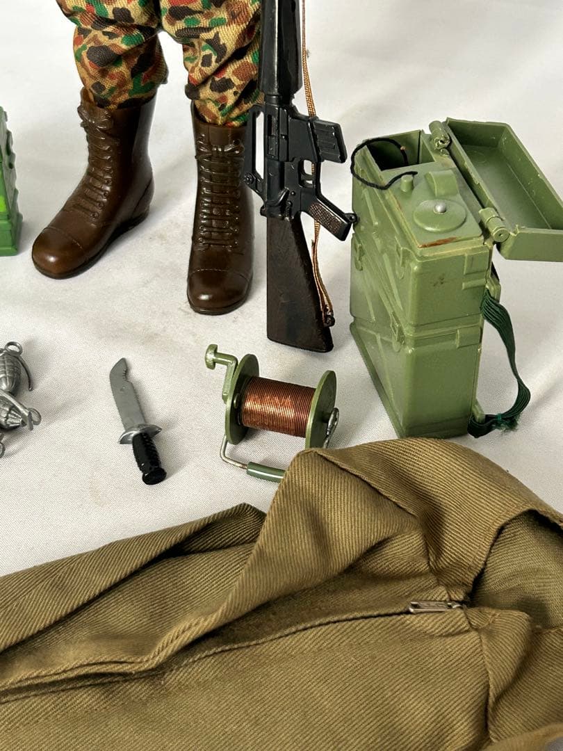 ご予約品　箱付きビンテージGIジョー　アクションマリーン