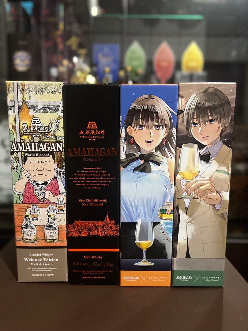 長濱蒸留所 アマハガンウイスキー 4本