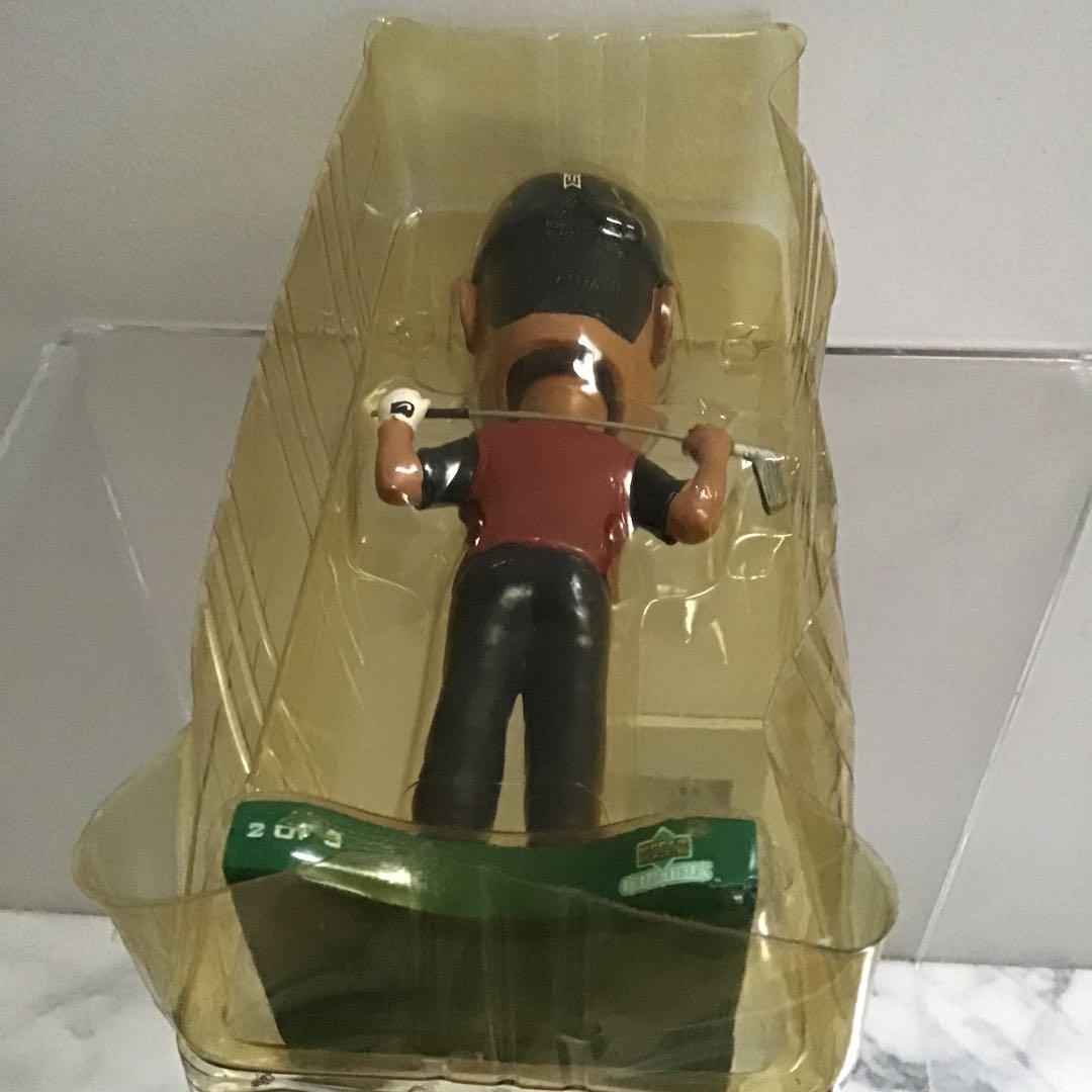 タイガーウッズ ボブルヘッド人形 2002年 UPPER DECK レア