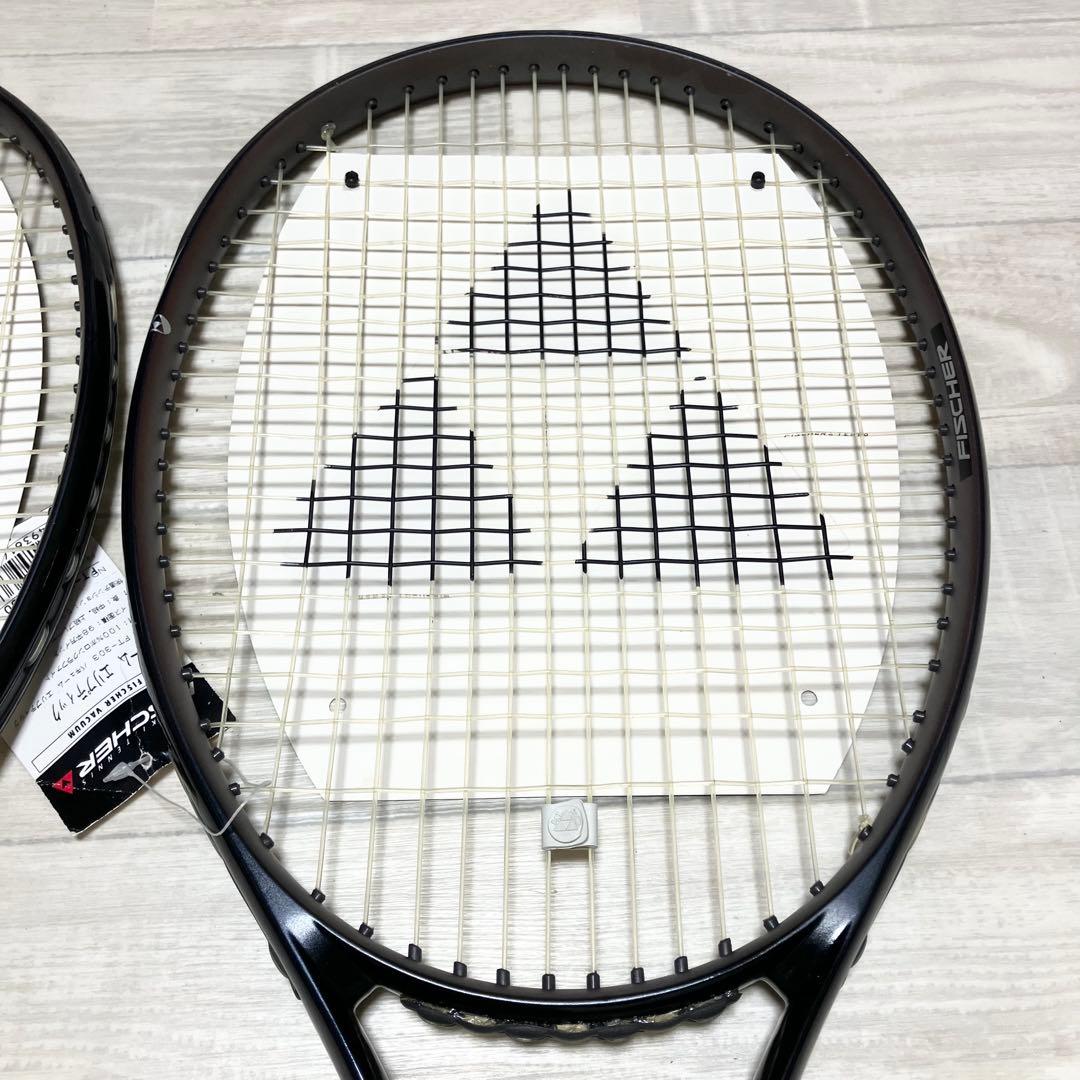 希少　フィッシャー　バキューム　エリプティック　硬式テニスラケット　2本セット