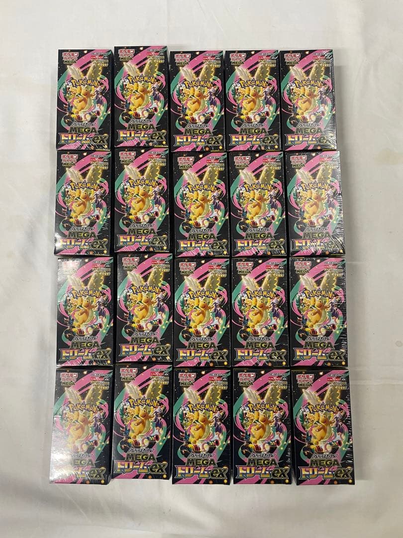 20box ポケモンカードゲーム MEGAドリームex シュリンク付 未開封