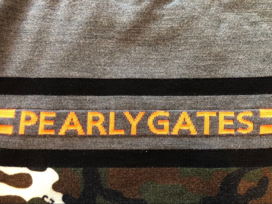 【新品未使用タグ付き】パーリーゲイツ　迷彩　トップス　サイズ6 XL