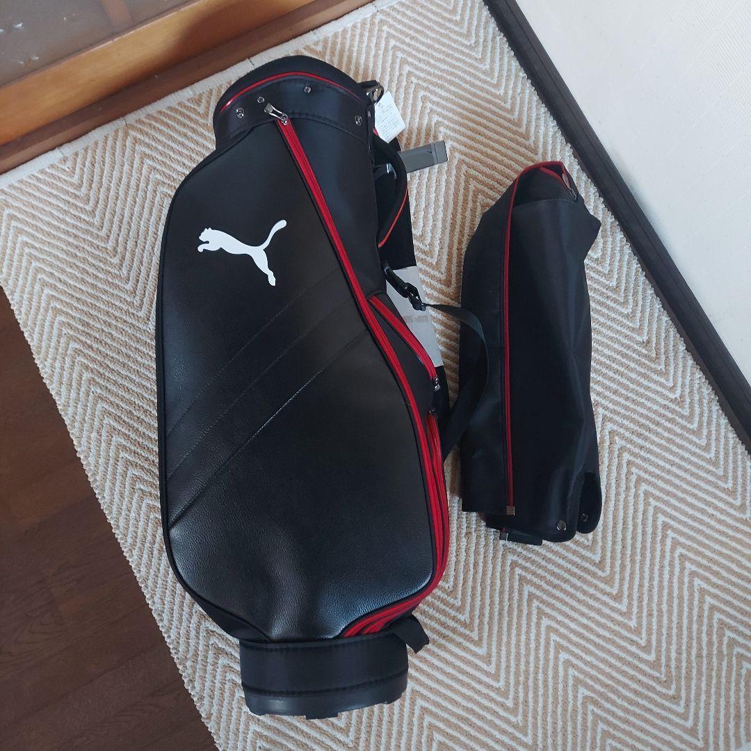 Puma プーマ 9.0型 キャディバッグ ブラック/レッド ★新品未使用