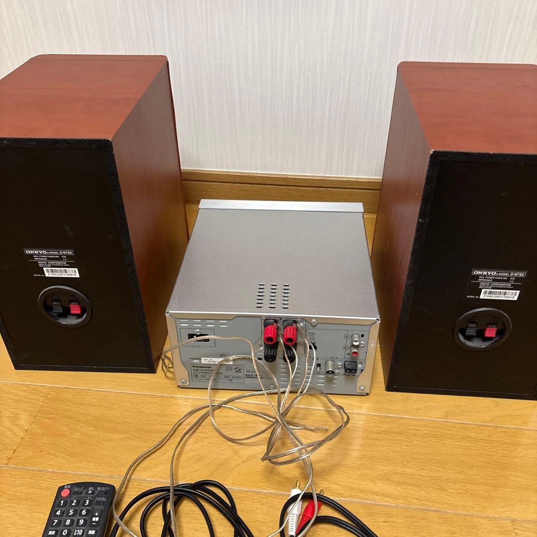 Panasonicパナソニック SA–PMX80　ミニコンポ