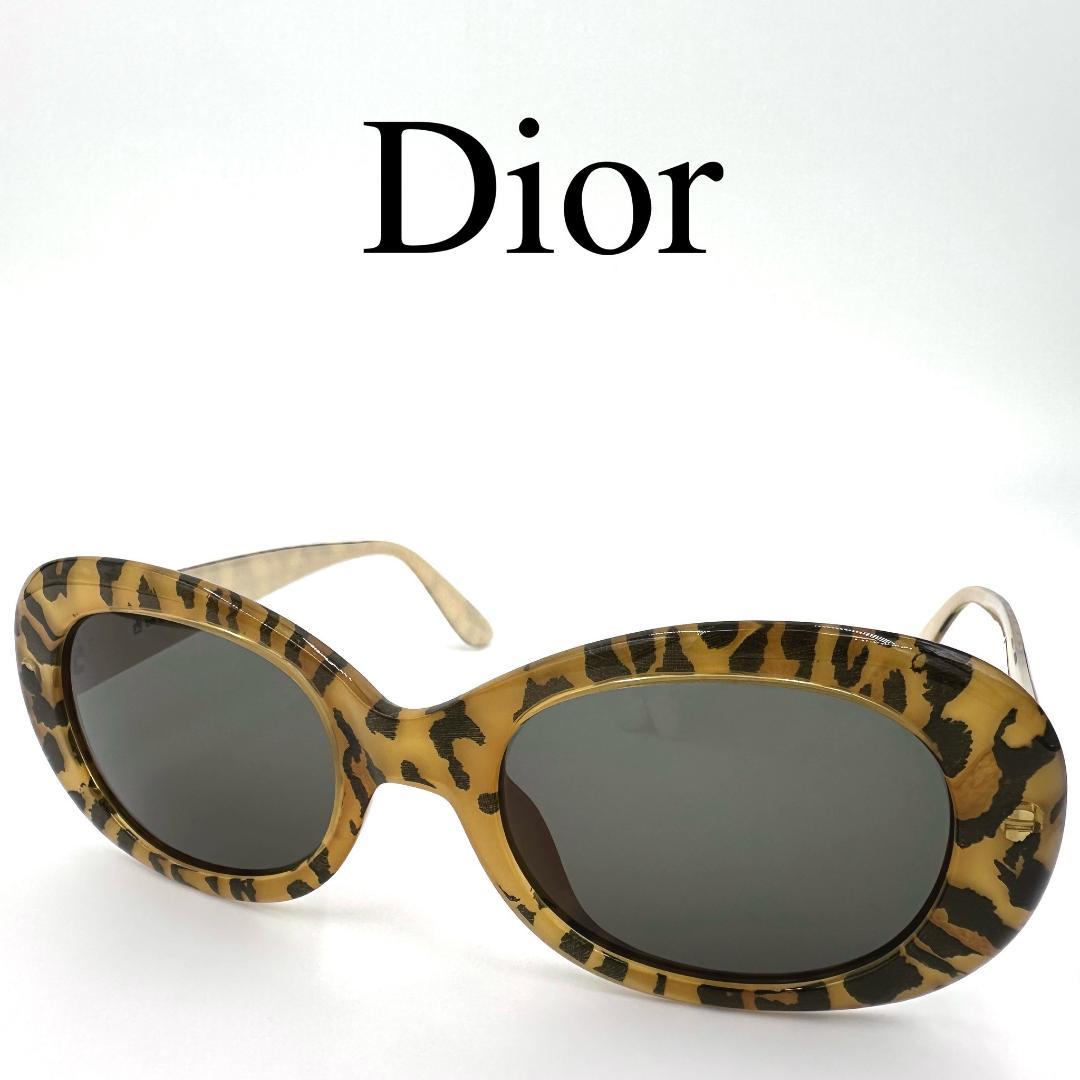 Christian Dior ディオール サングラス 度なし ケース付き