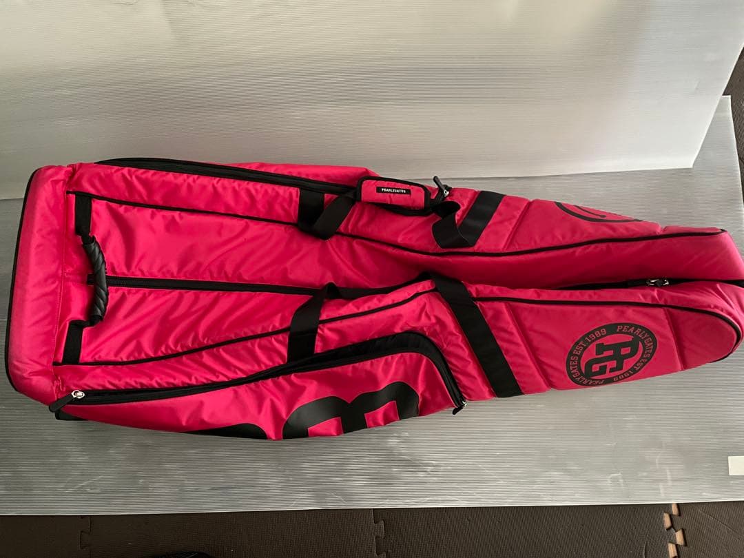 PEARLY GATES トラベルカバーキャディバッグ 収納袋付き ピンク