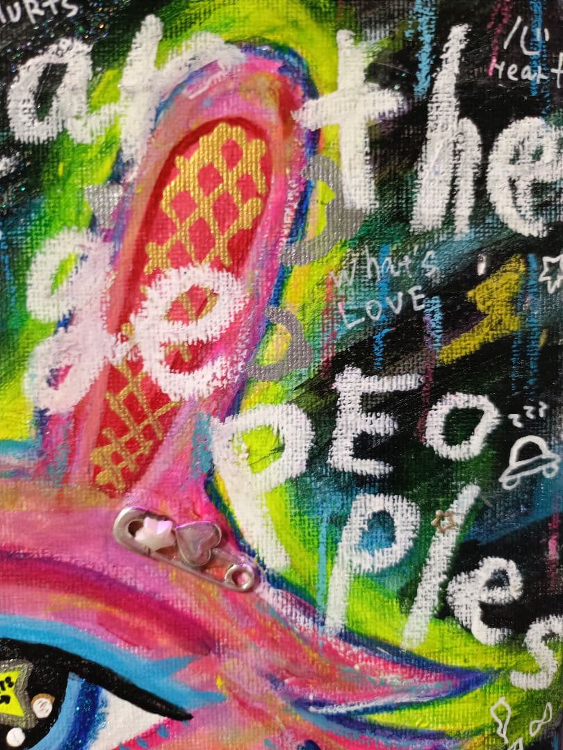 【一点物イラストアート】I'm Fear the savage peoples