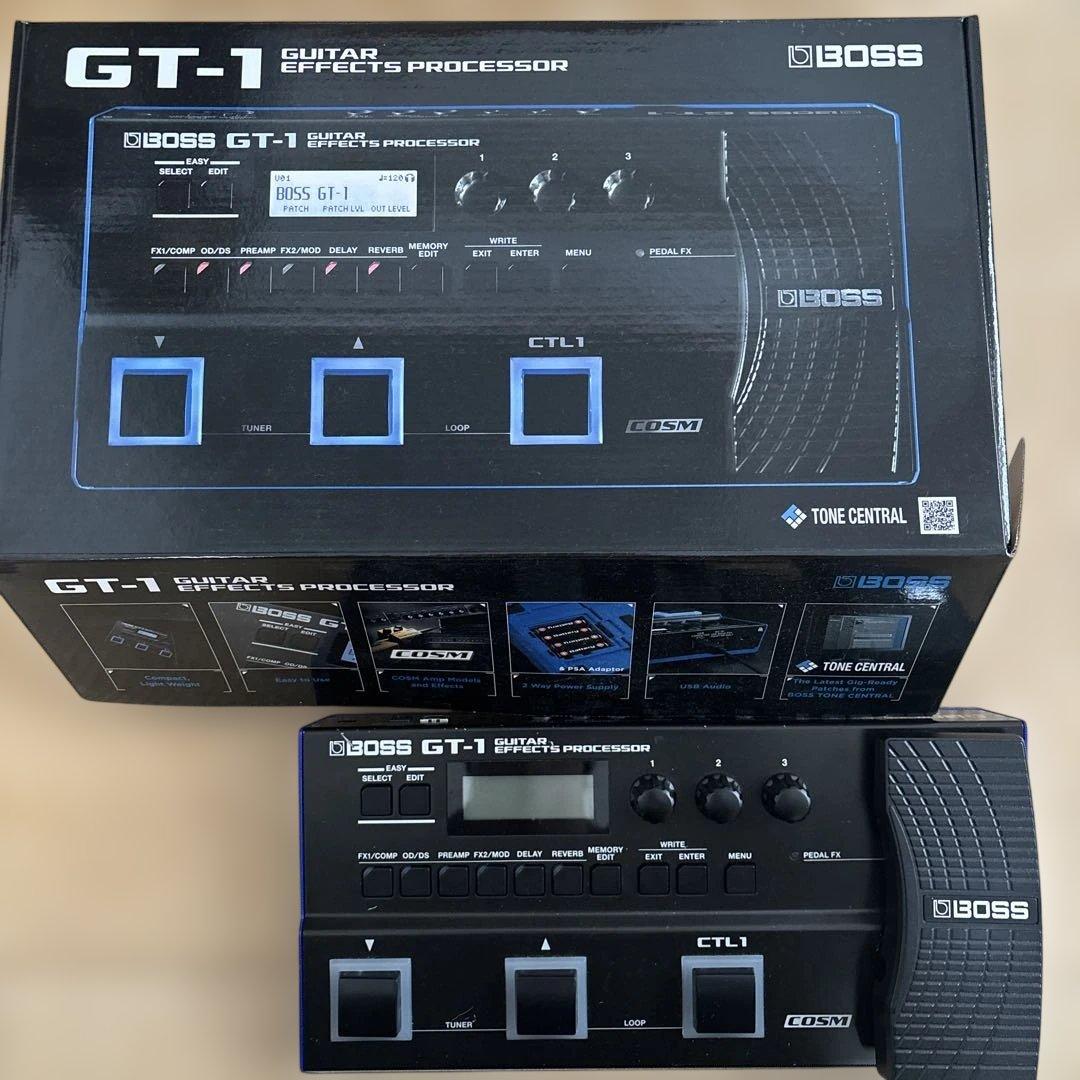 GT-1 ギターエフェクター　箱付き