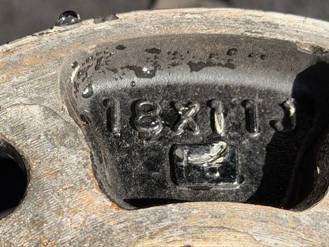 ENKEI RS04RR 2本、SSR TYPE-F 鍛造 2本 114.3