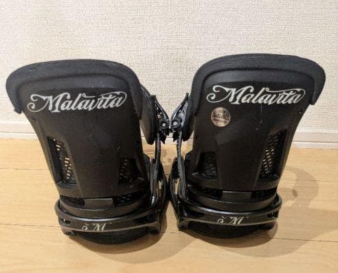 BURTON Malavita スノーボード ビンディング Sサイズ ブラック