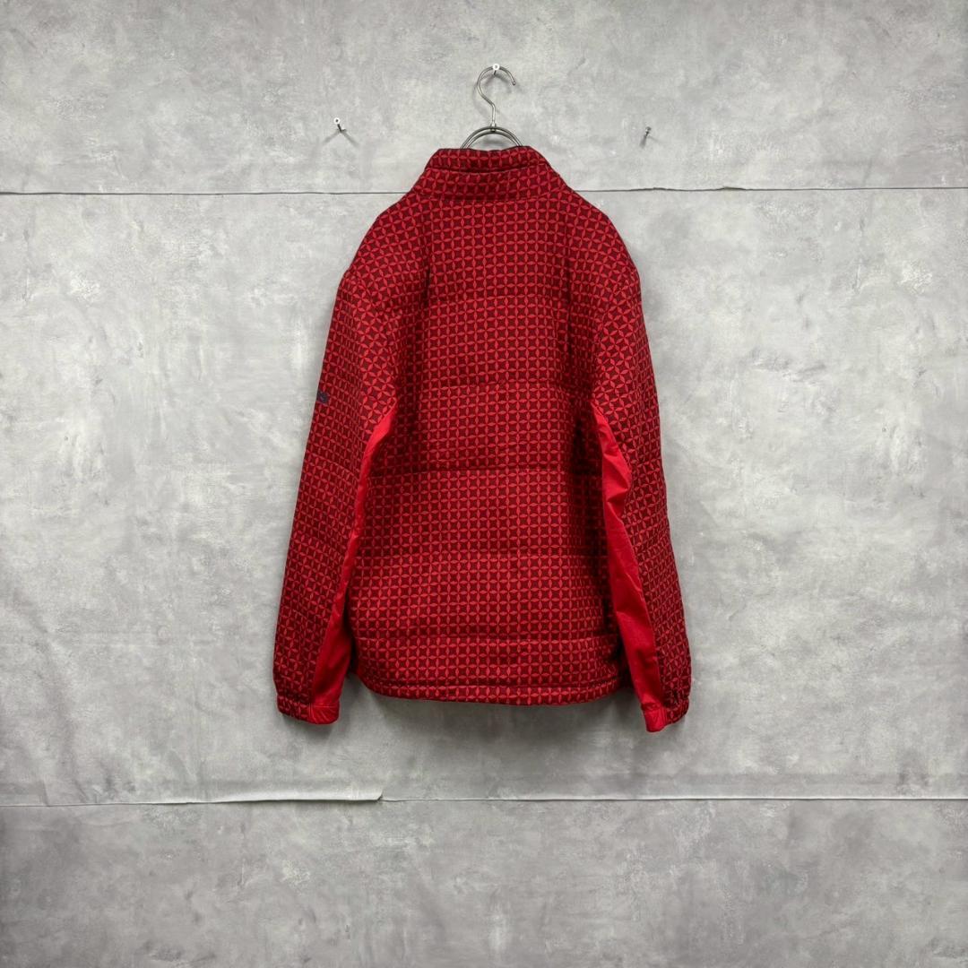 adidas GOLF 中綿 総柄 ダウンジャケット 防寒 N2328