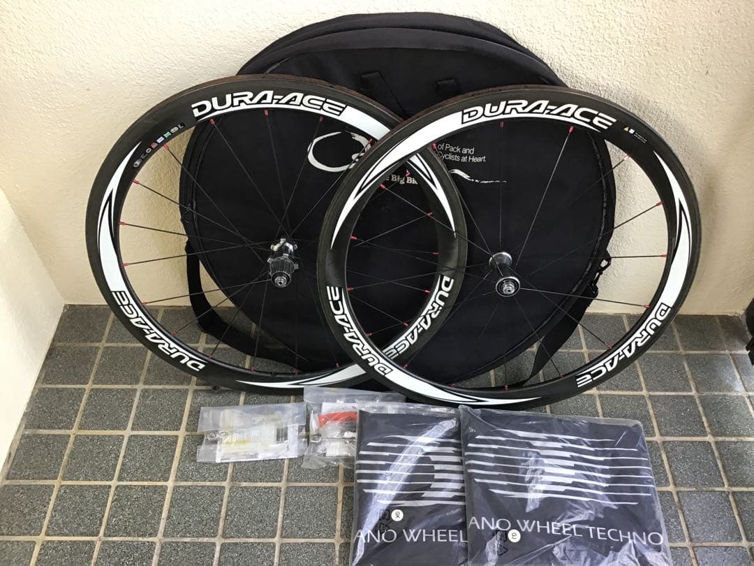 【美品】シマノDURA-ACE WH-7850-C50-TU完組ホイール
