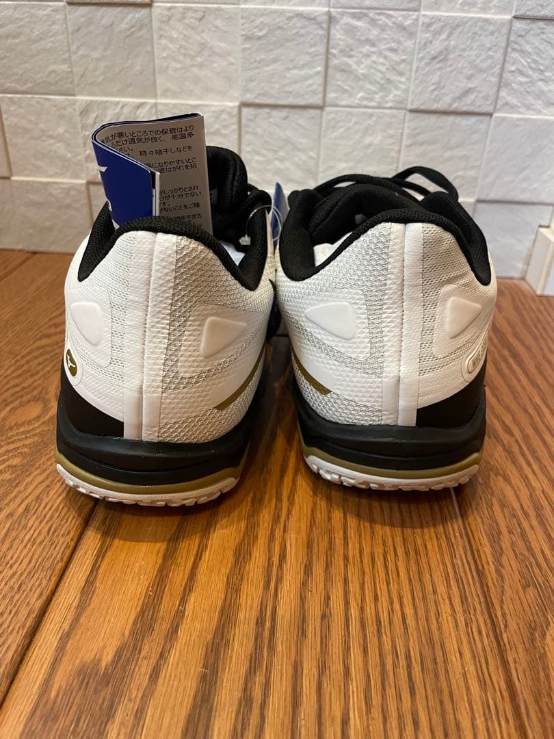 【新品】ミズノウェーブエクシードLIGHT2 OCテニスシューズ　25.5