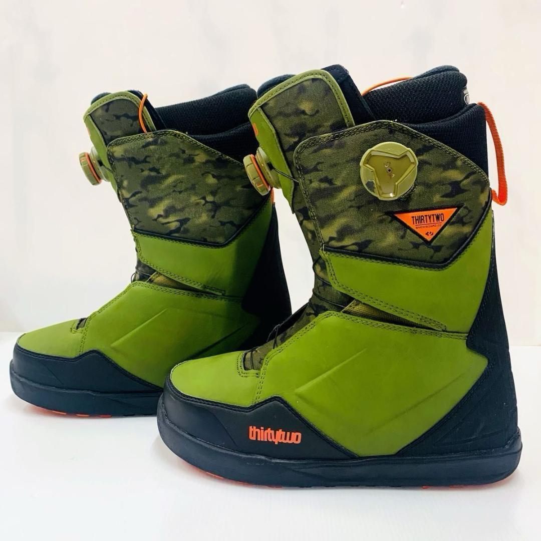 【美品】THIRTYTWO LASHED DOUBLE BOA スノボ ブーツ