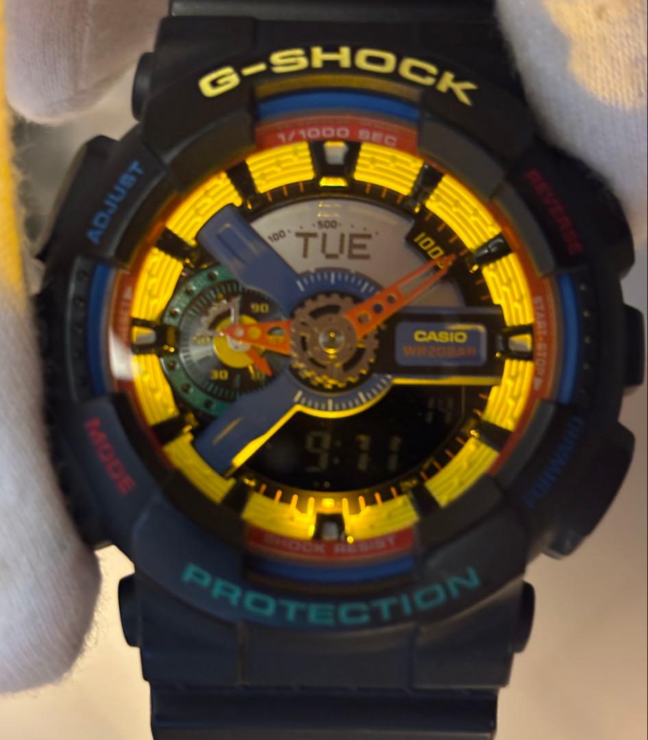 G-SHOCK/コラボ/限定/GA-110DR/デジアナ/ディーアンドリッキー