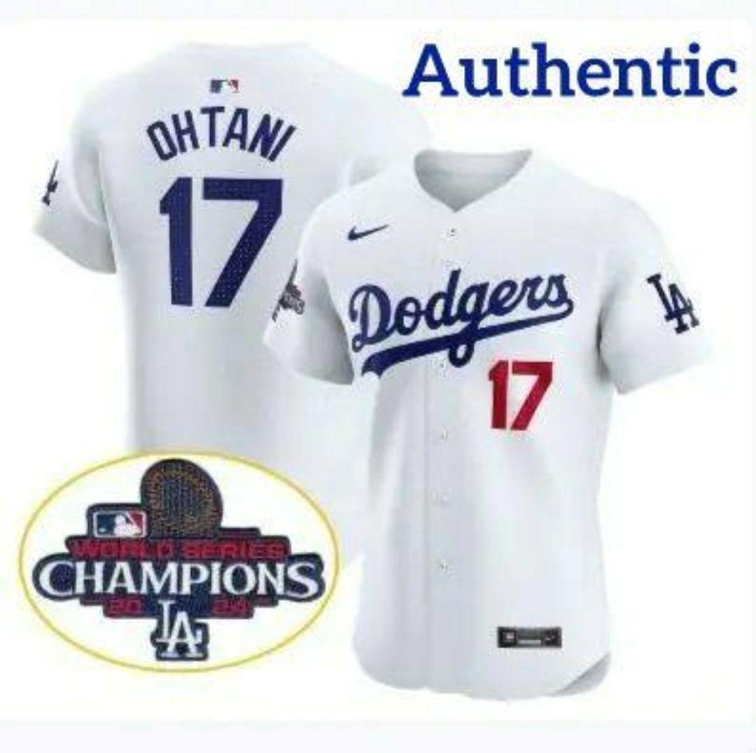 SALE大谷翔平／オーセンティック／ユニフォーム／ワールドシリーズ優勝記念バッジ