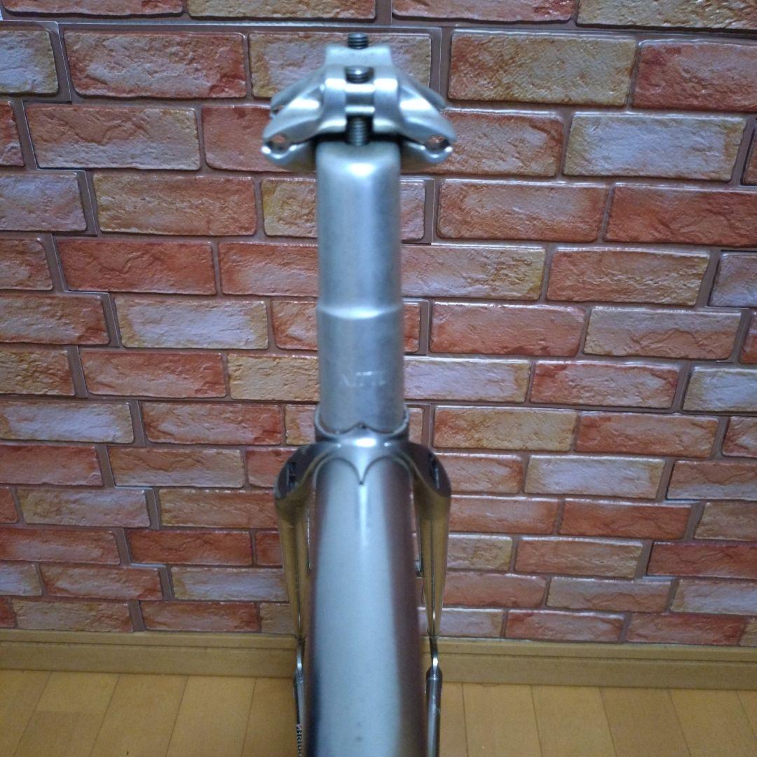 大きめ！ 競輪NJS認定　ピスト　フレーム　BB シートポスト付き