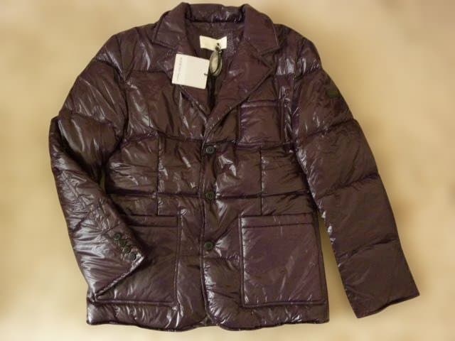 新品 希少 エルマノ・シェルビーノ 超軽量 本切羽 ダウンジャケット 絶妙ダウン