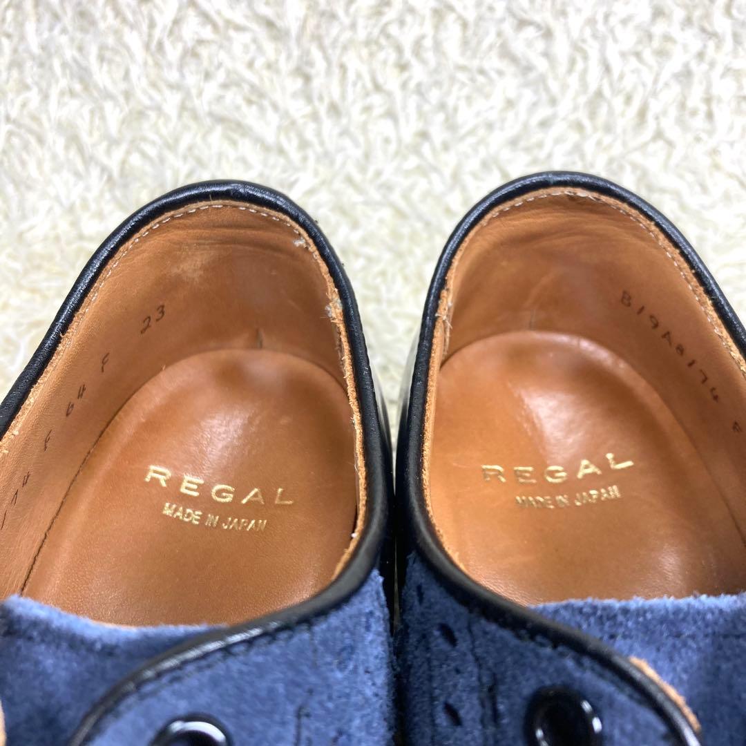 『美品』REGAL リーガル サドルシューズ バイカラー レザーシューズ　革靴