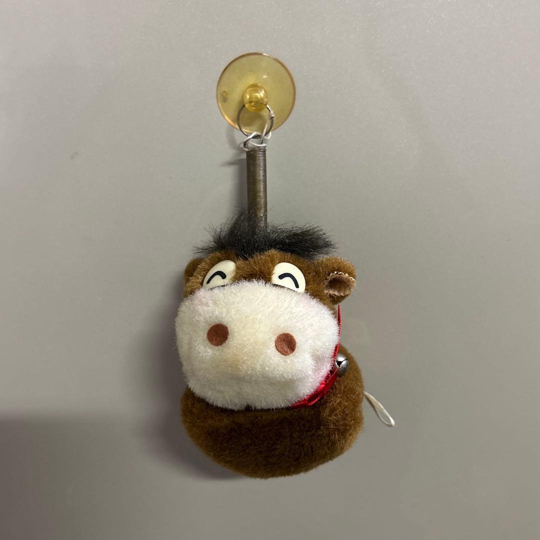 昭和 レトロ ぬいぐるみ 馬 スリッパ 吸盤 4体 午年