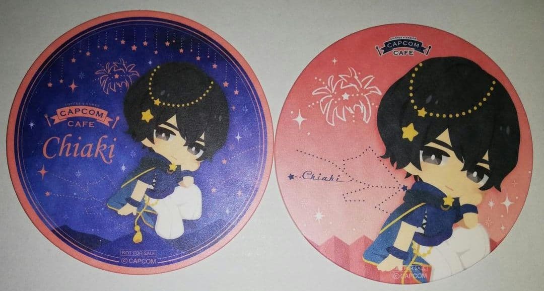 囚われのパルマ チアキ コースター セット カプコンカフェ 星空